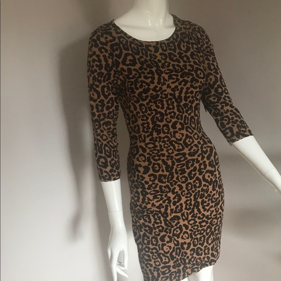 NWT Guess Animal Print Dress - Picture 2 of 8
